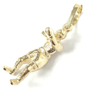 9ct Gold Boxer Pendant